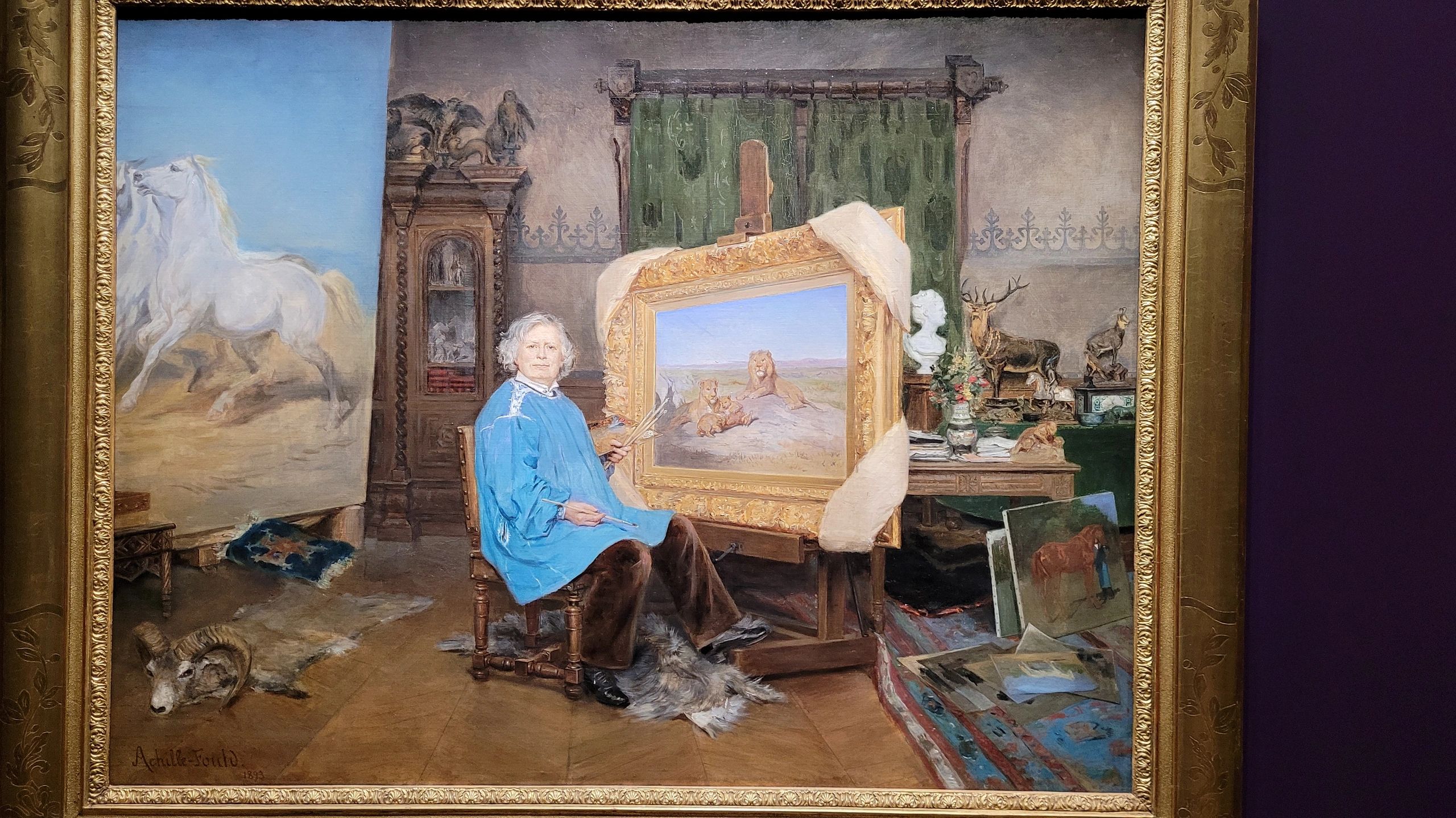 Rosa Bonheur Exhibit in Museum D'Orsay